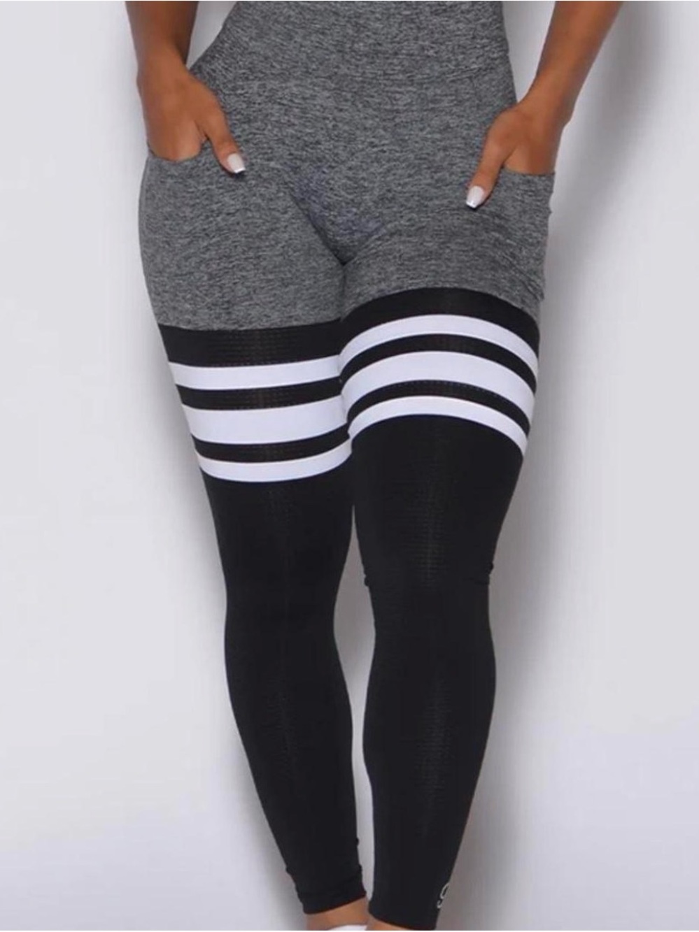 SOLDOUT Scrunch Thigh-high Leggings